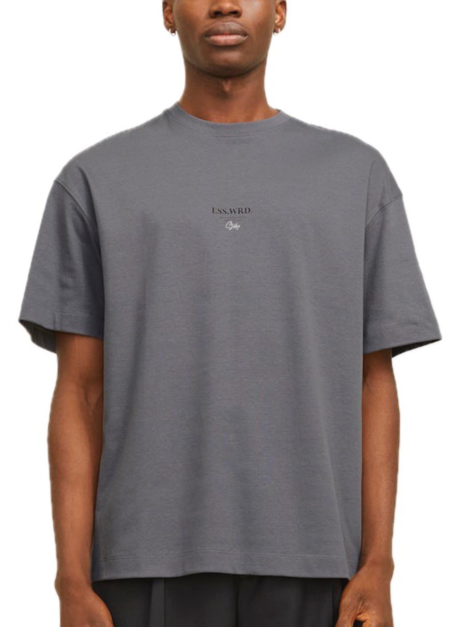 T-shirt JACK & JONES Antracite stampa 12270638 /Castlerock JACK & JONES