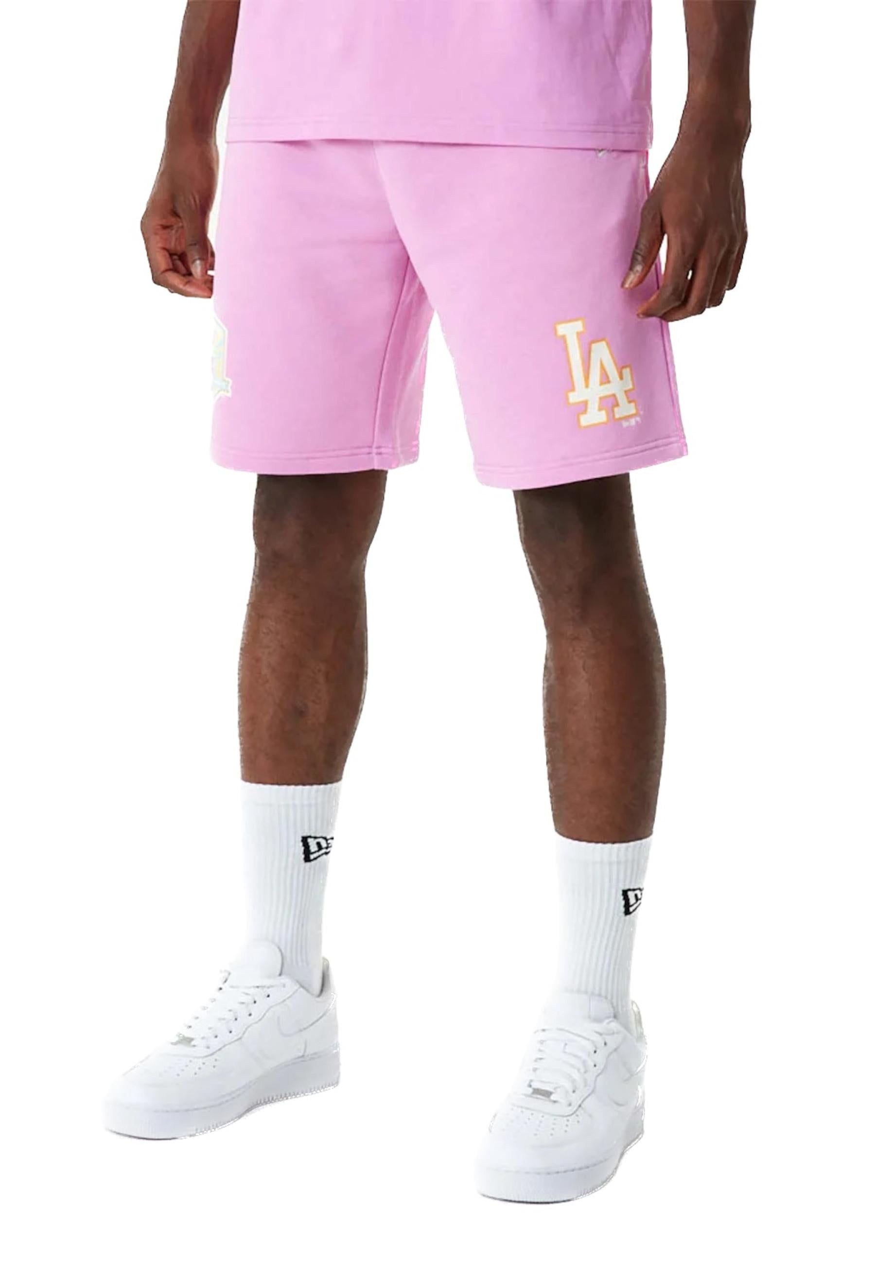 Bermuda New Era Rosa in felpa