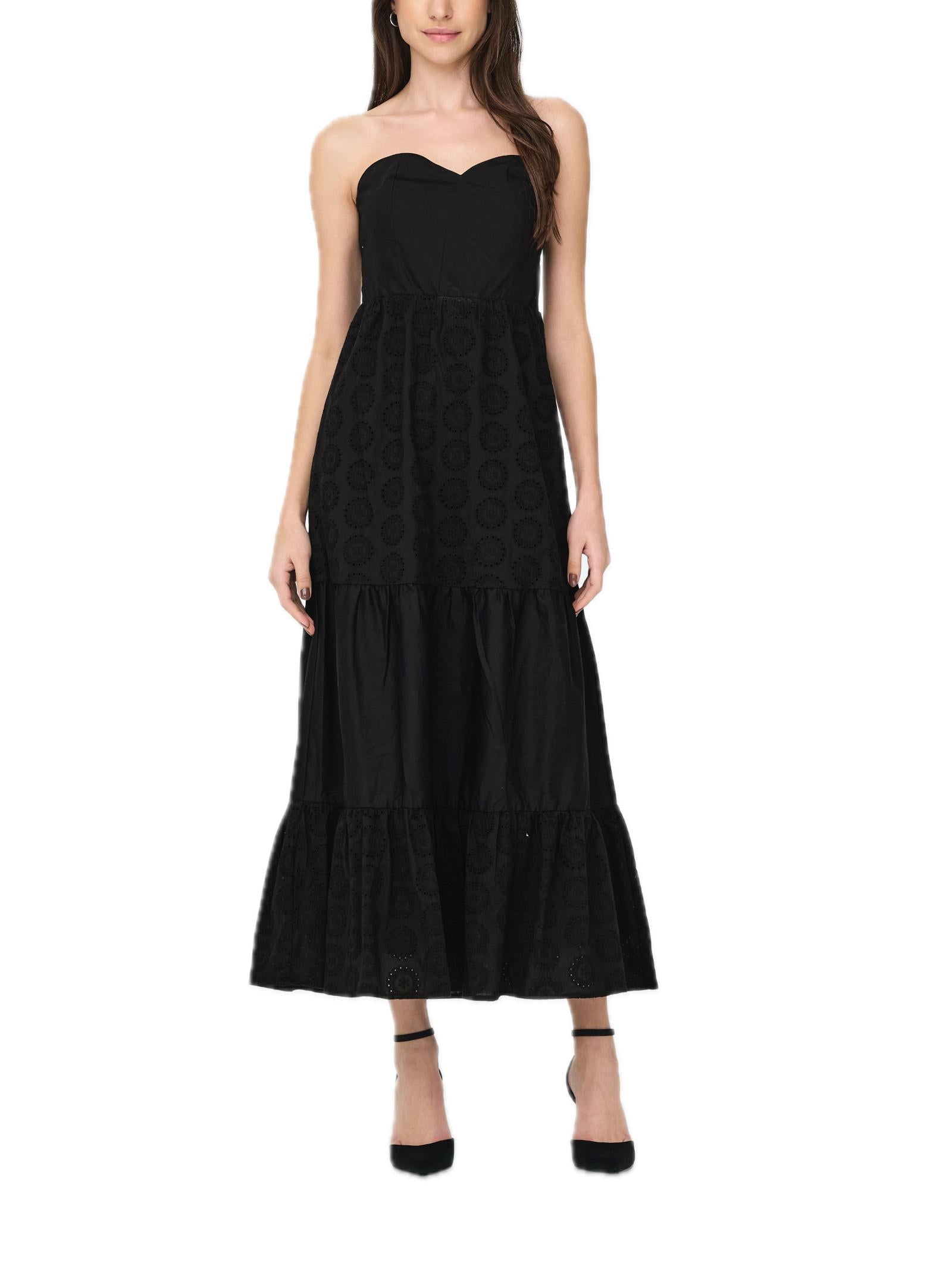 Abito lungo Only Nero Fia 15346629 /Black ONLY