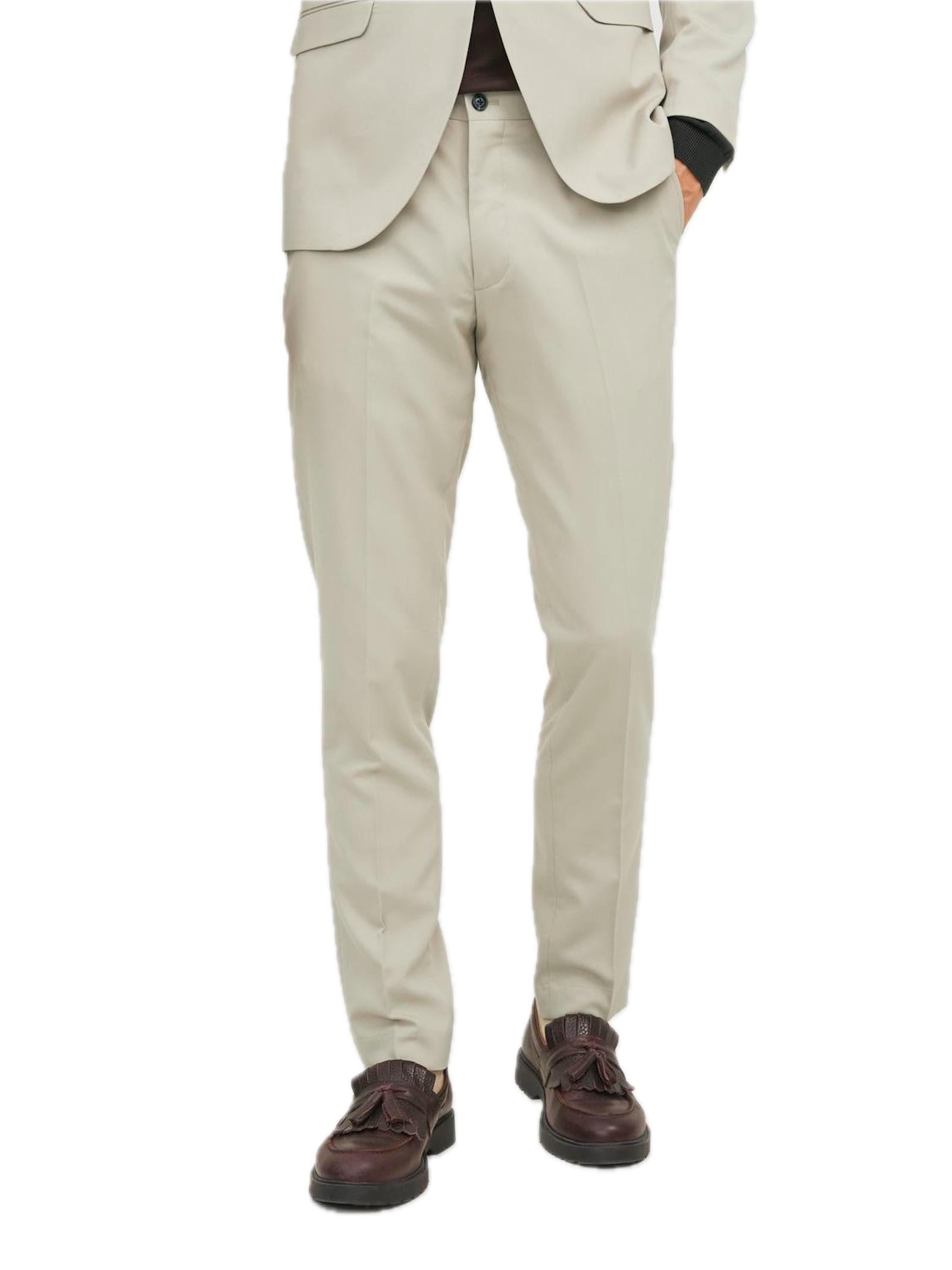 Pantalone Jack & Jones Beige Franco Slim fit 12199893 /Pure Cashmere JACK & JONES