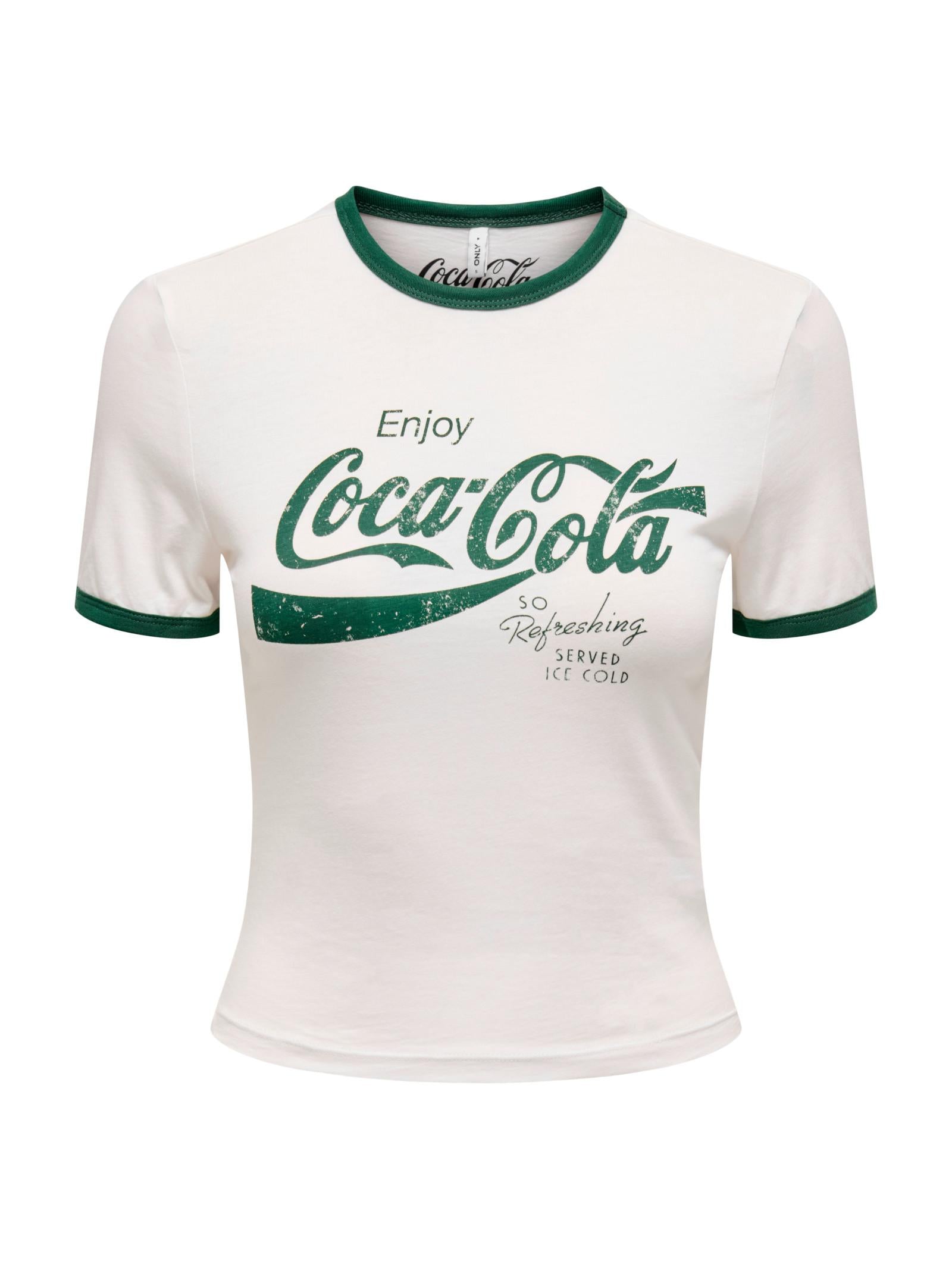 T-shirt Only Coca Cola Bianco maniche corte 15355835 /EnjoyCloud Dancer ONLY