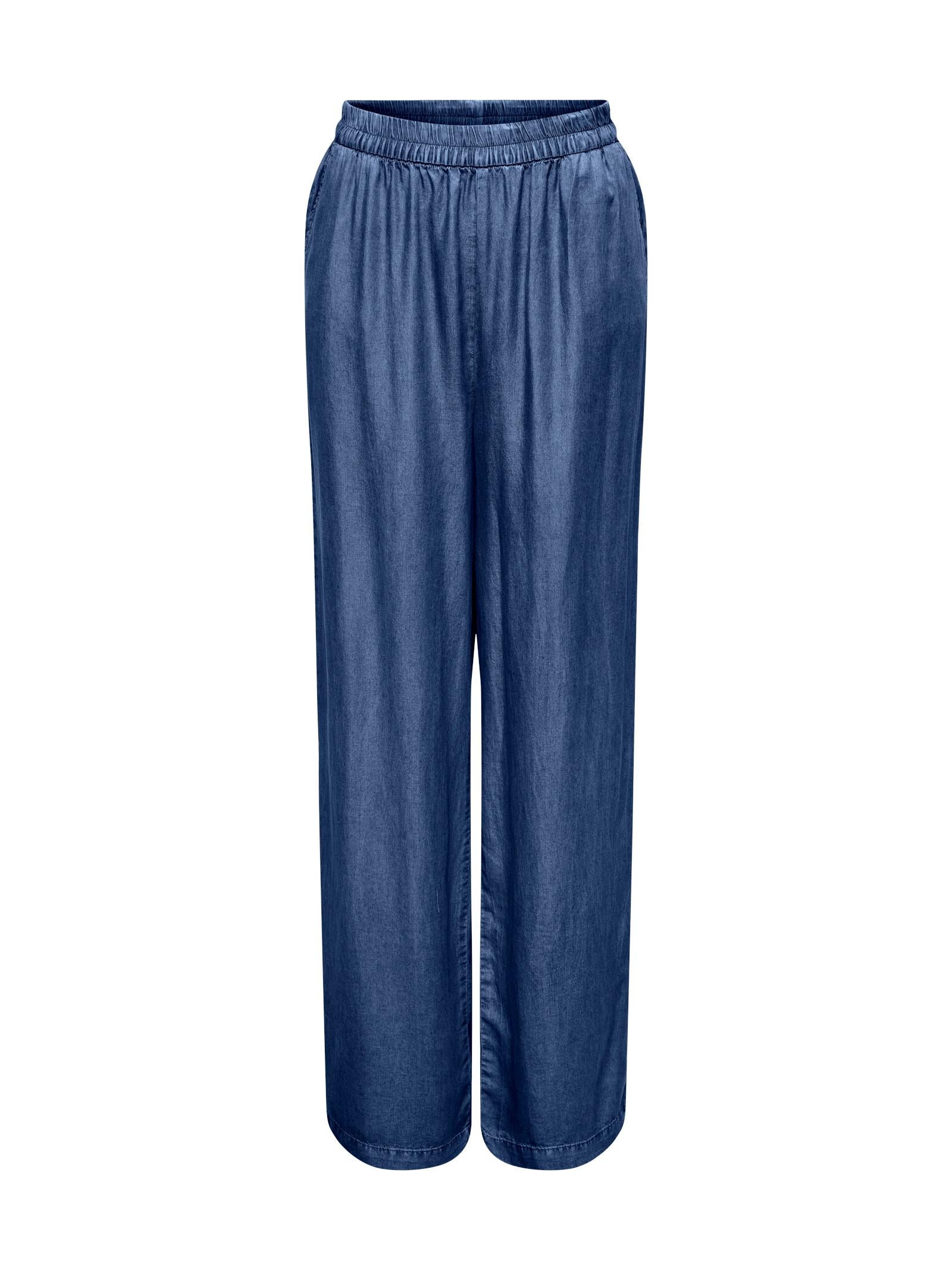 Pantalone Only Charis Dark Blue Denim con elastico 15337938 /Dark Blue Denim ONLY