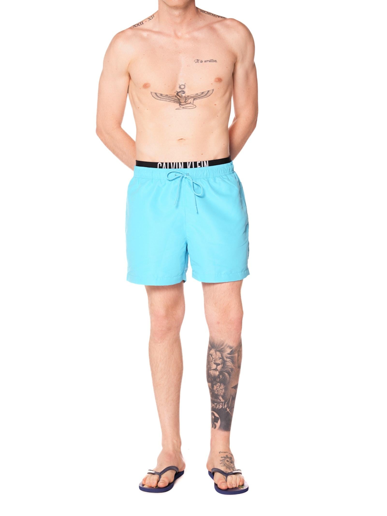 Costume Calvin Klein DuobleTurchese boxer KM01093 CVJ CALVIN KLEIN JEANS