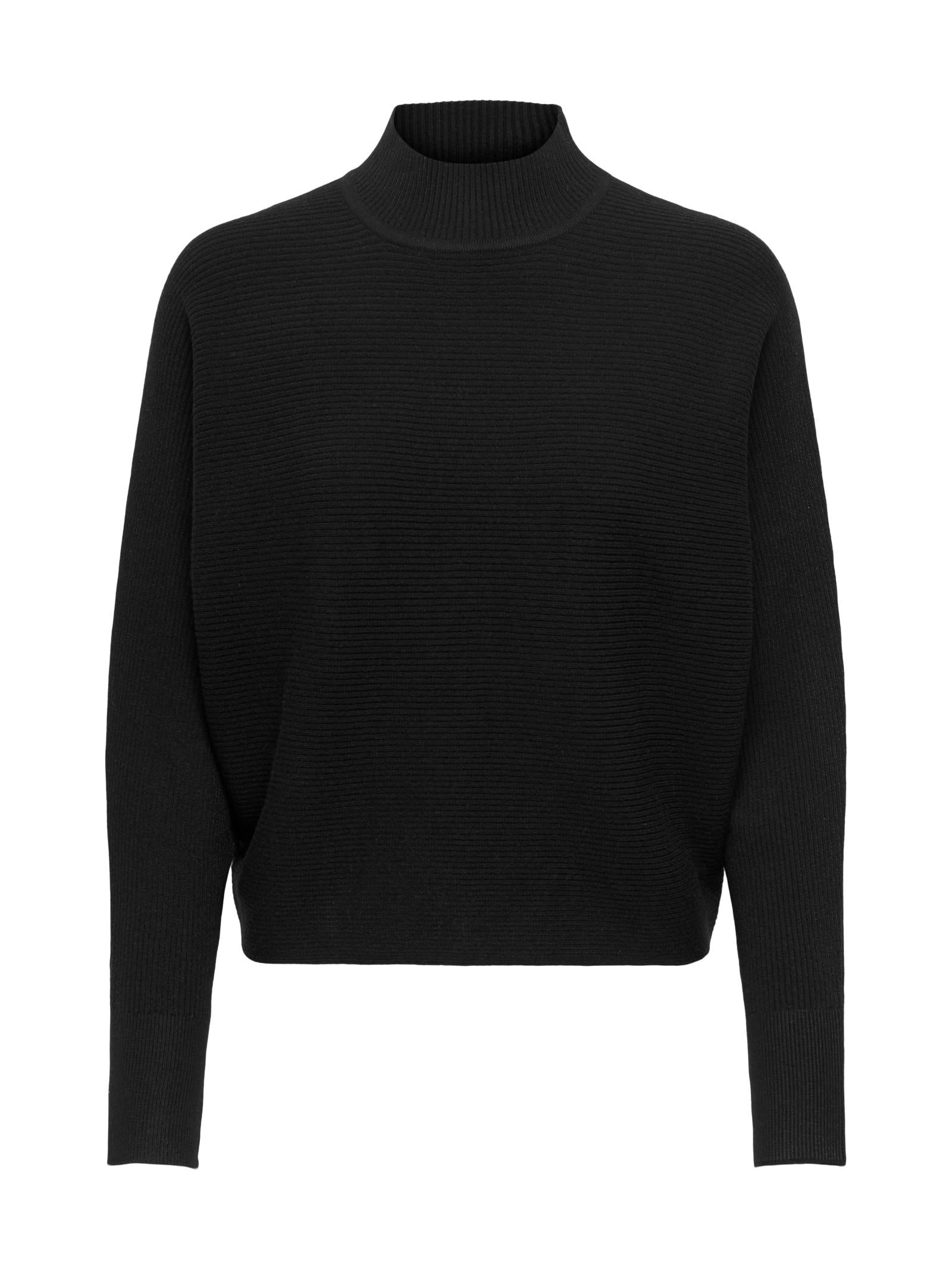 Maglia Jacqueline De Yong Prime Nero collo alto 15351898 /Black JDY