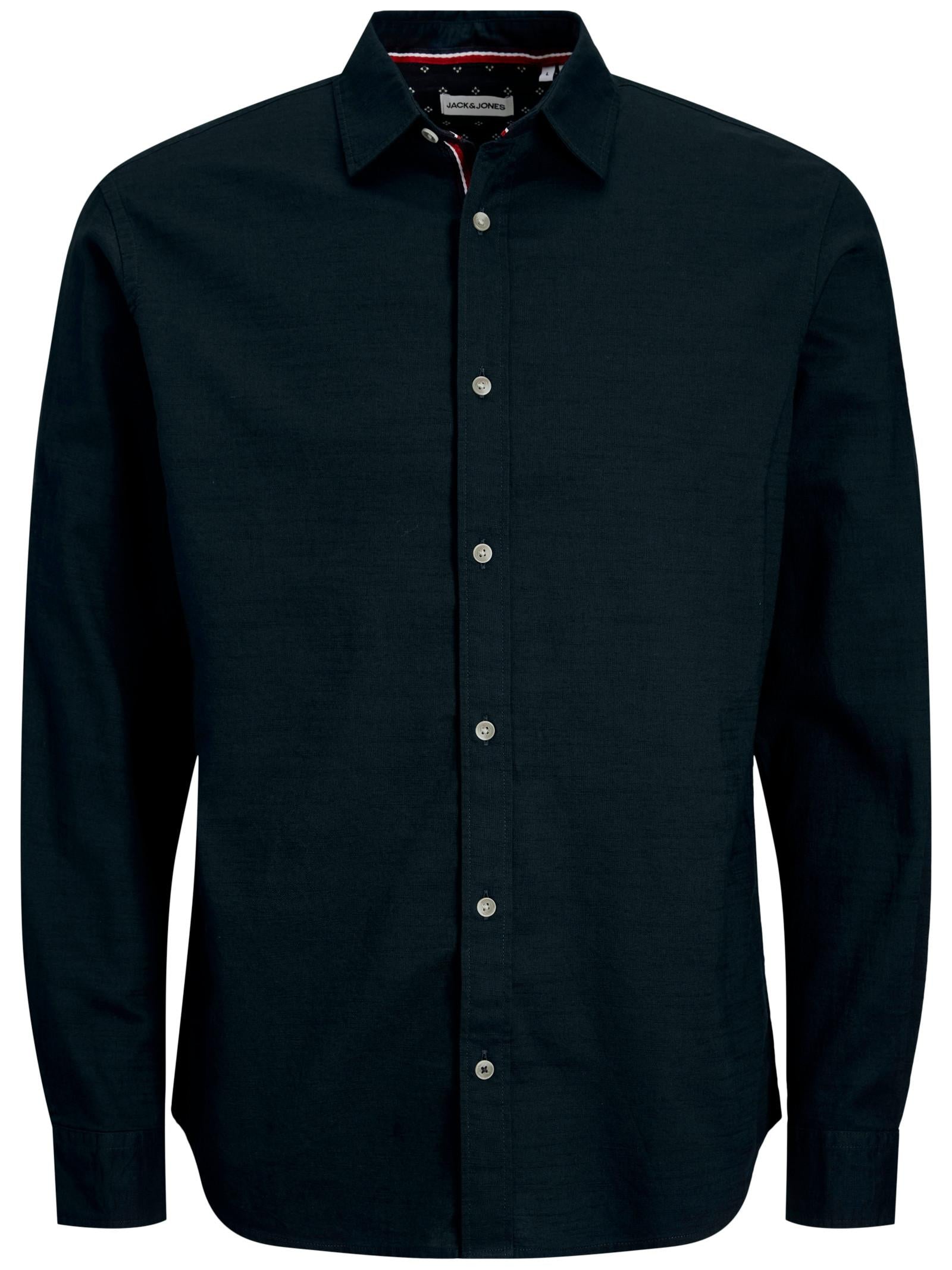 Camicia Jack & Jones Pierre Blu manica lunga 12270088 /Sky Captain JACK & JONES