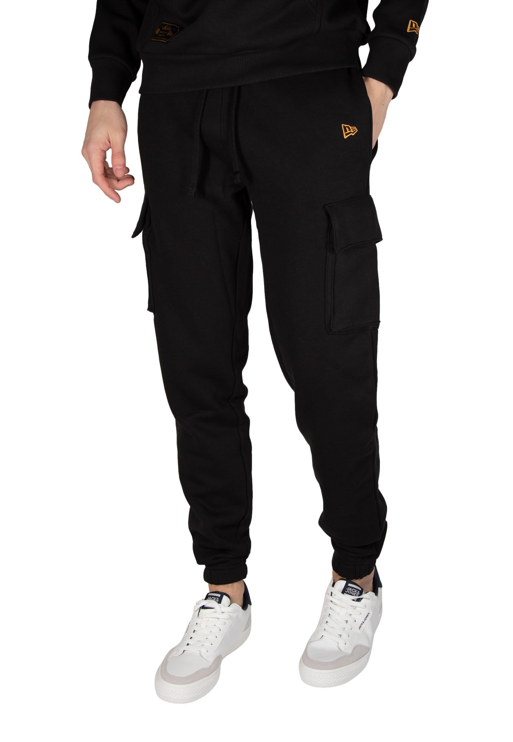 Pantalone New Era Nero in felpa <BR/>