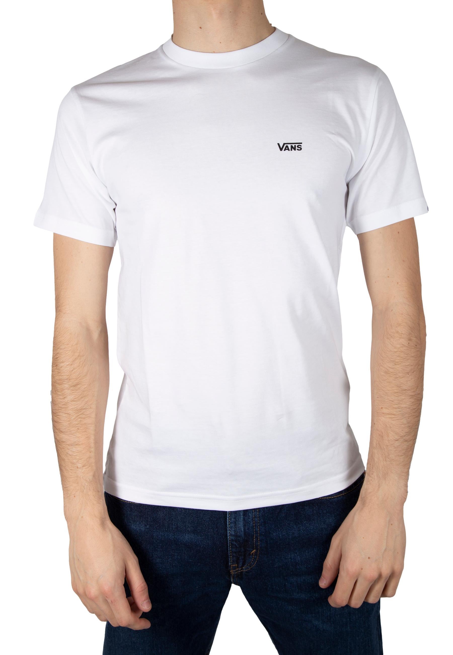 T-shirt Vans Logo Bianco manica corta CZE YB2 VANS
