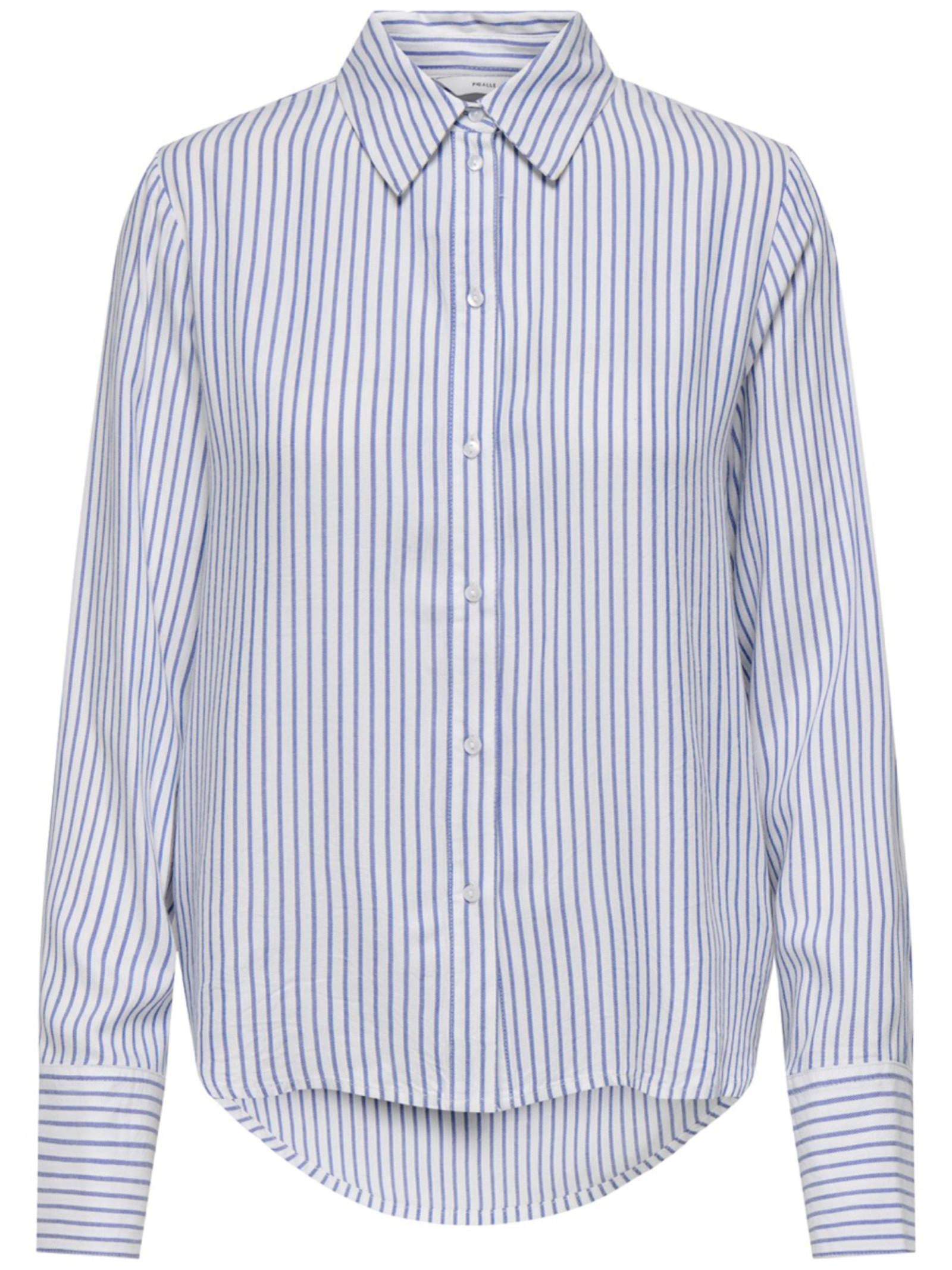 Camicia Only Bianco Celeste Eart a righe verticali 15320243 /Cloud Dancer ONLY