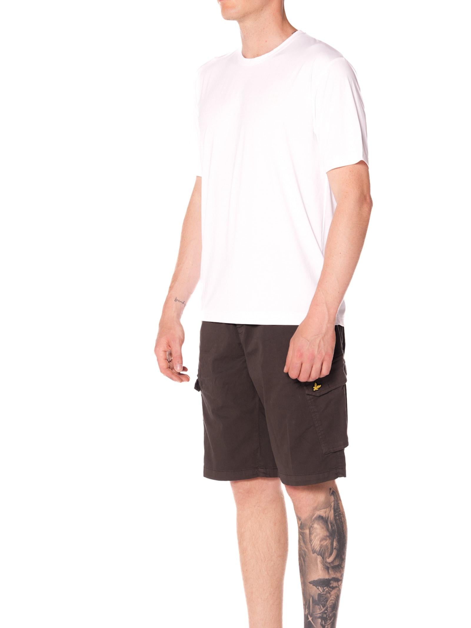 T-shirt Seinse Bianco tessuto lucido mercerizzato TE2977 BIANCO SEINSE