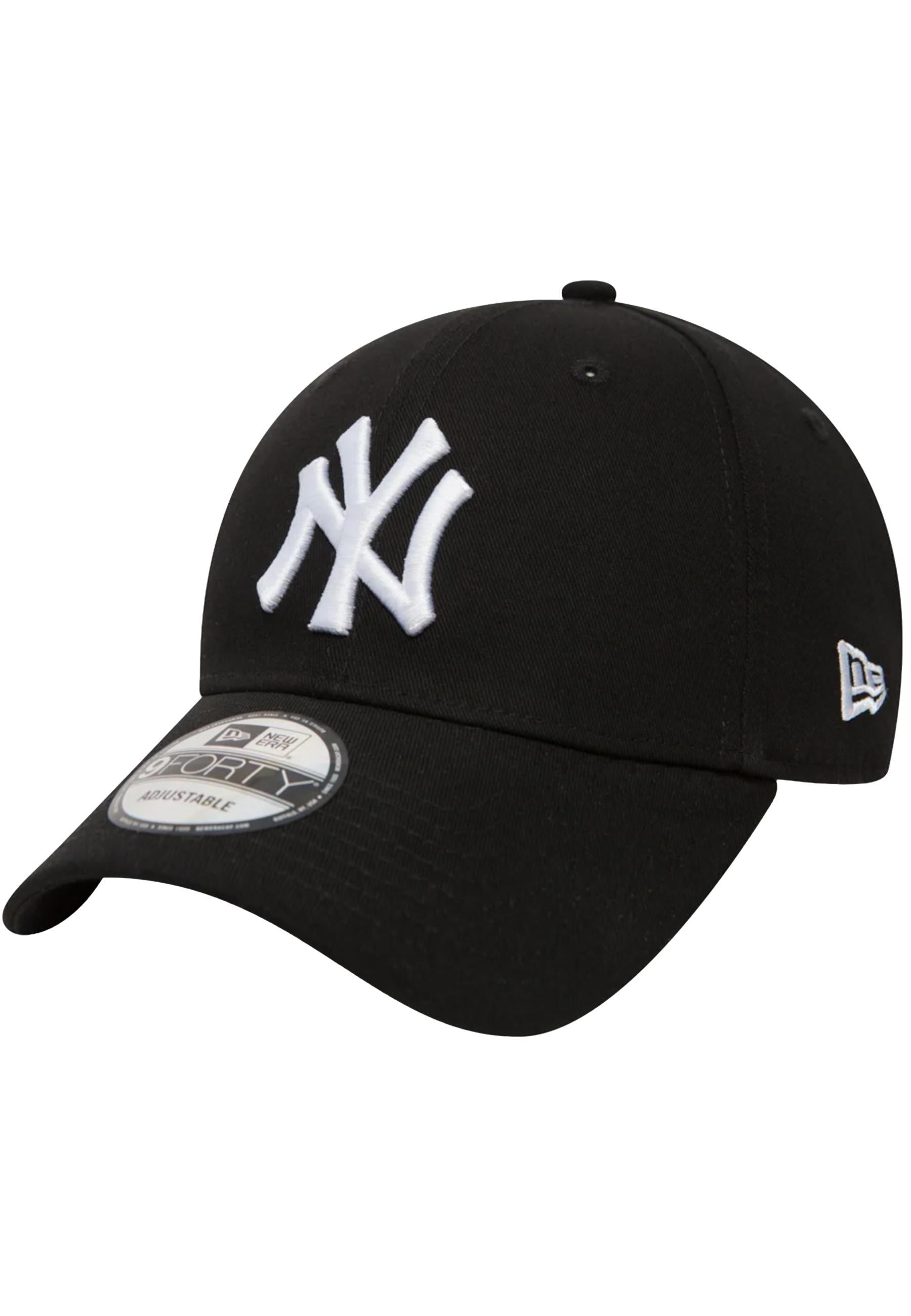 Berretto New Era Nero NY Yankess 10531941 BLACK WHITE NEW ERA