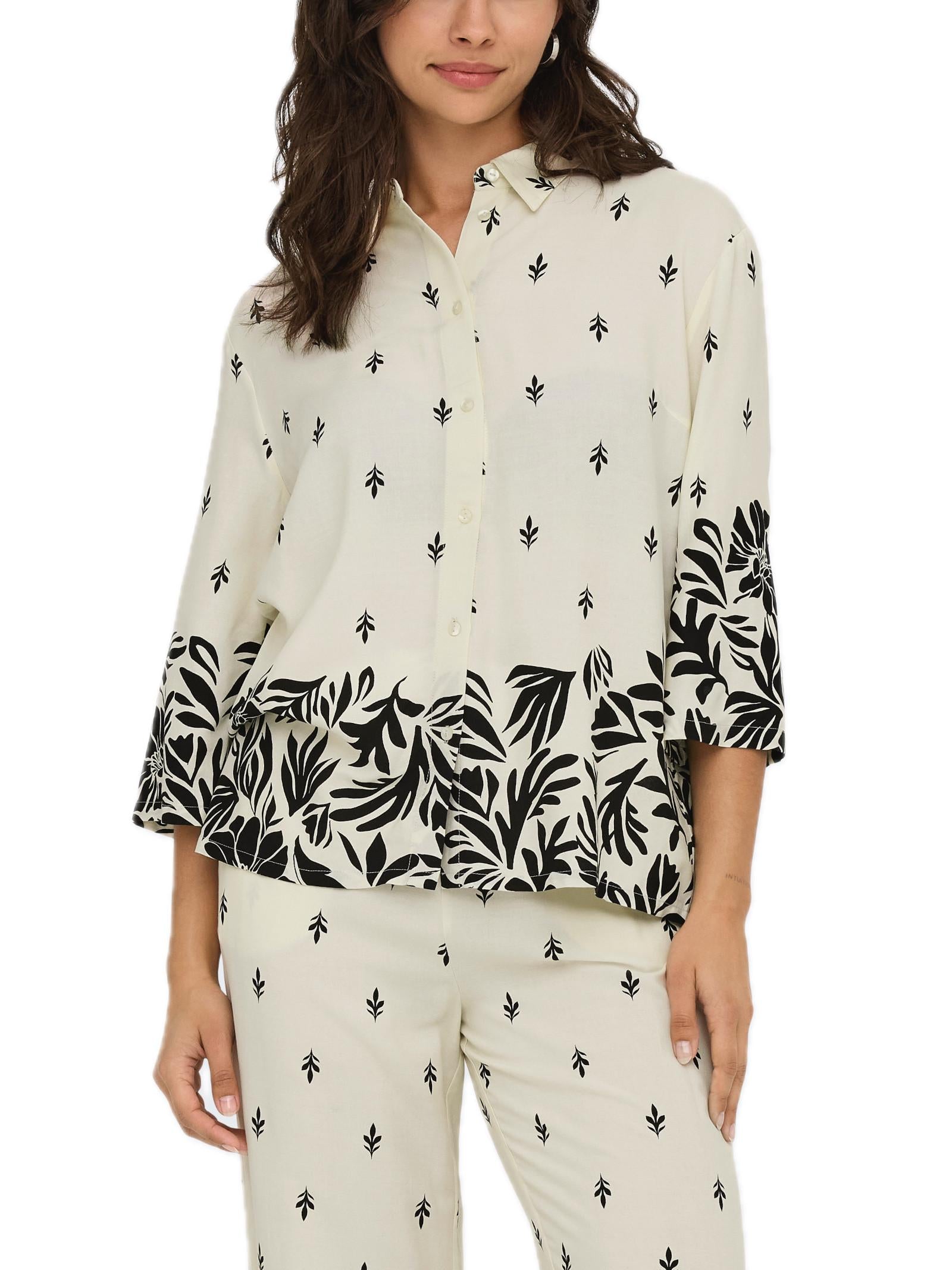Camicia Jacqueline De Yong Maggie Sabbia fantasia 15351590 /Sandshell JDY