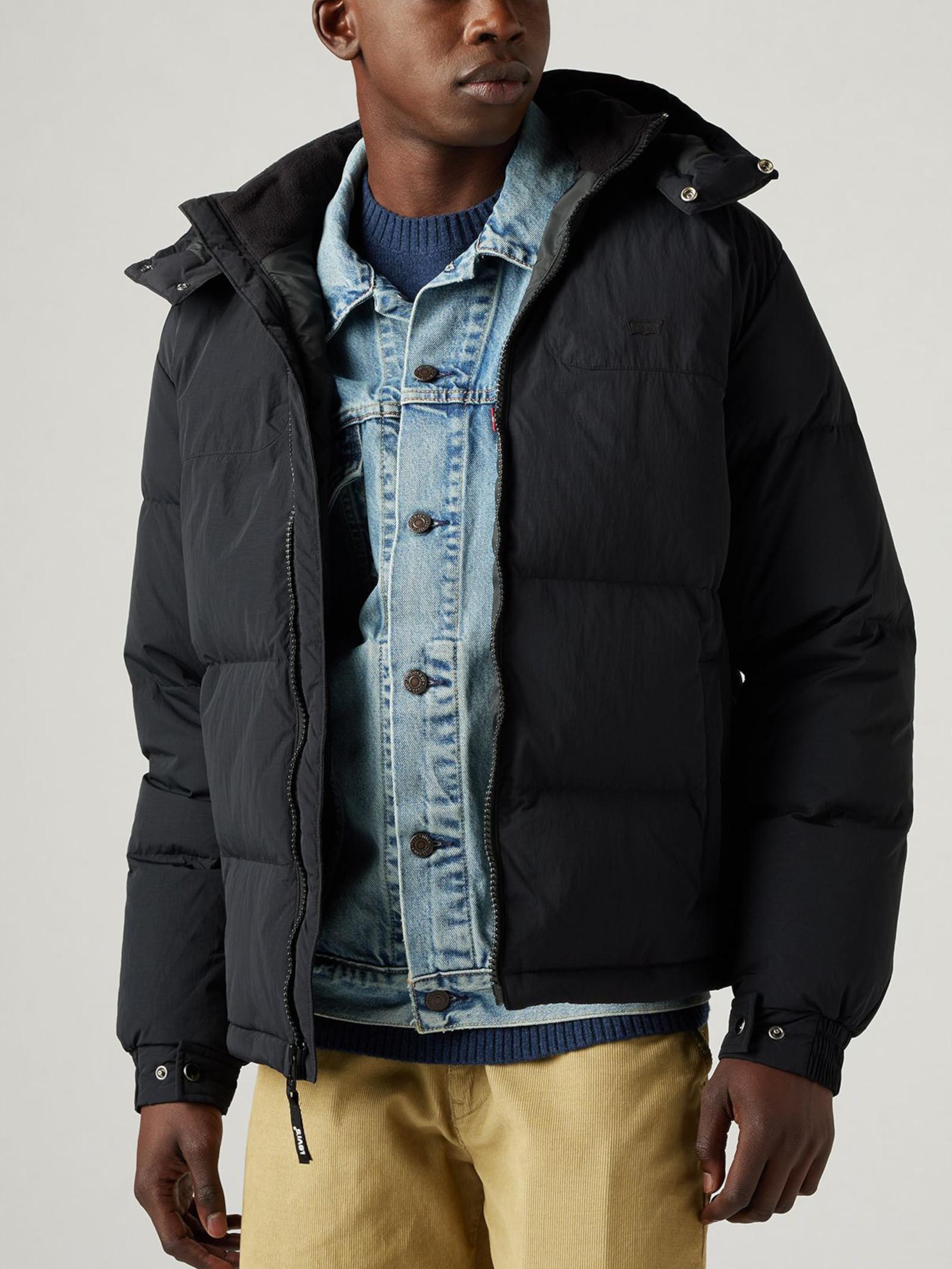Piumino LEVI'S® Nero con cappuccio A855700 00 LEVI'S®