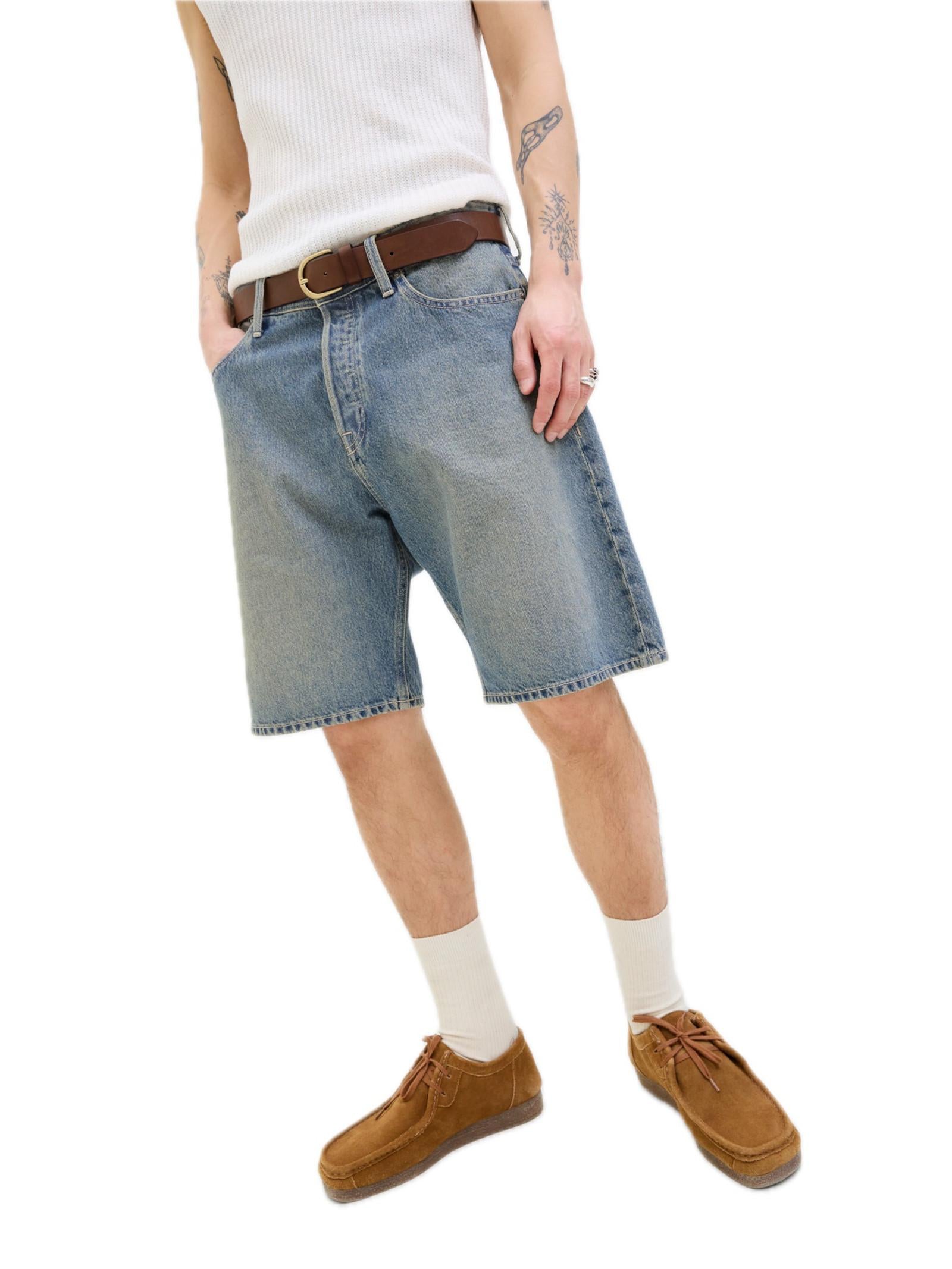 Bermuda Jack & Jones Blue Denim Alex Loose fit 12272234 /Blue Denim JACK & JONES