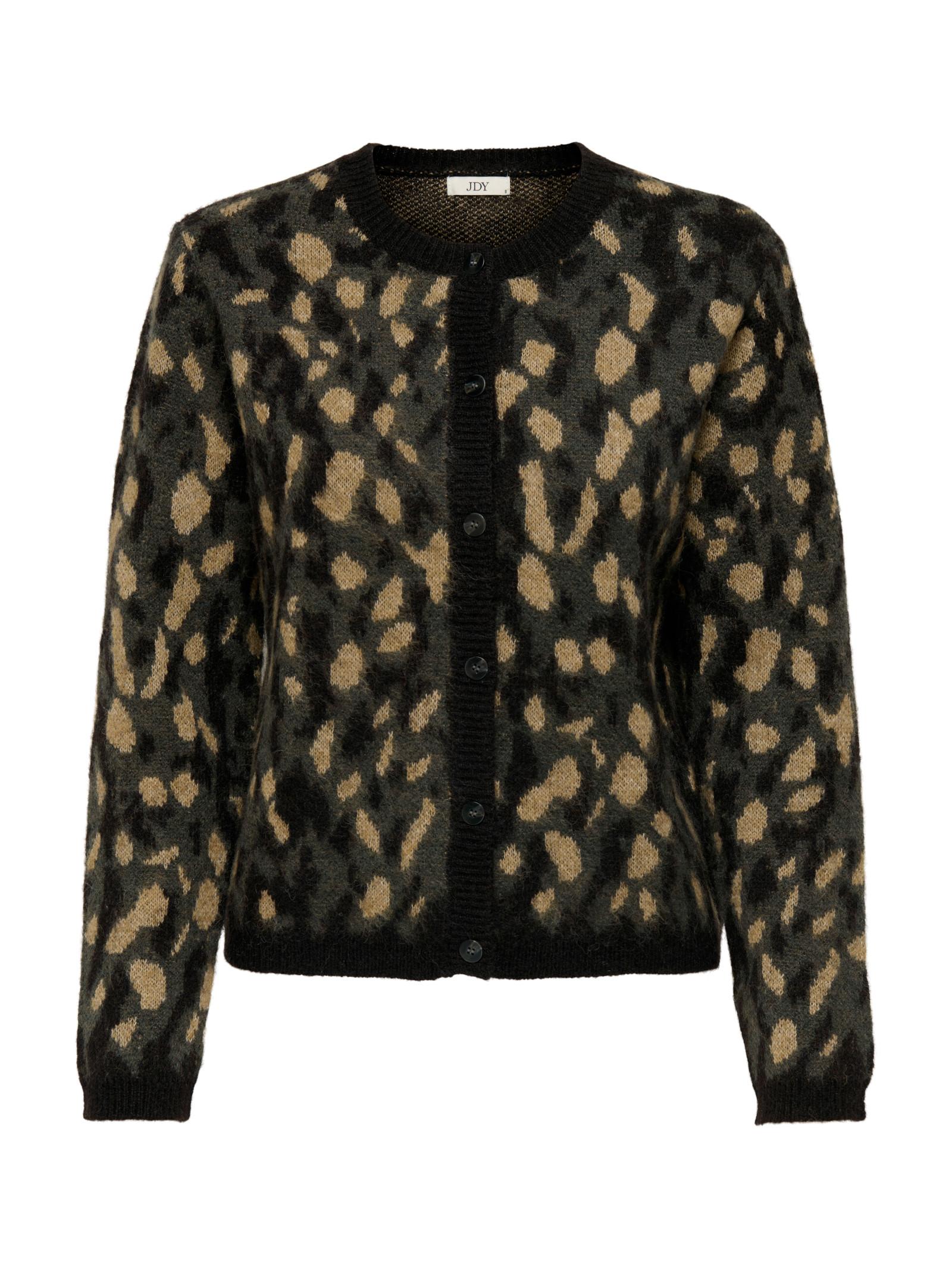 Cardigan in maglia Jacqueline De Yong Kayla Nero 15359725 /Asphalt JDY