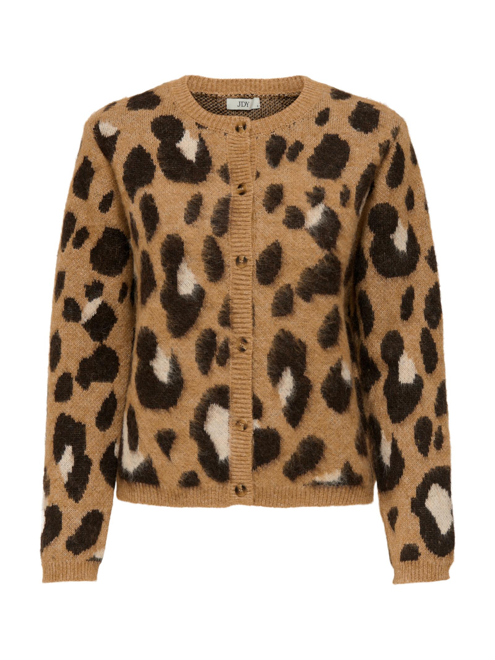 Cardigan in maglia Jacqueline De Yong Kayla Nocciola 15359725 /Rubber JDY