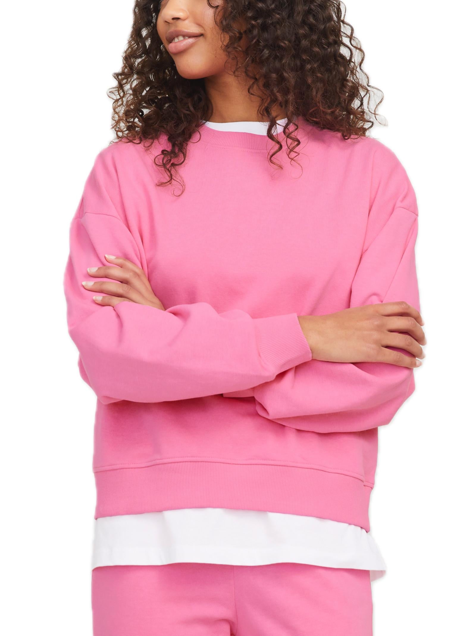 Felpa JJXX Rosa Alfa a girocollo 12248648 /Morning Glory JJXX