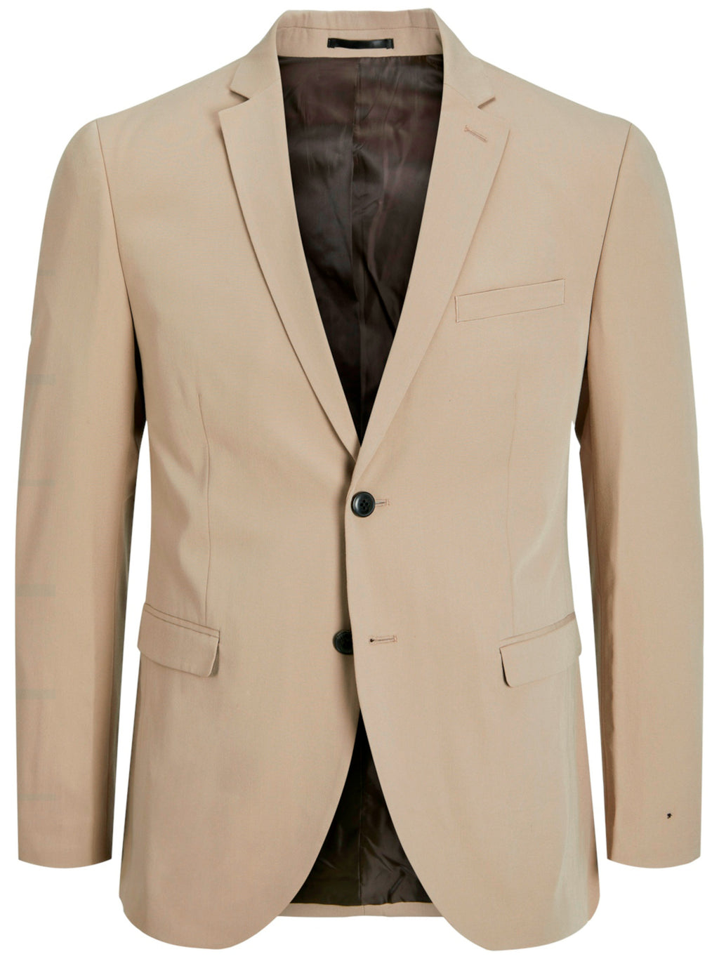 Giacca Jack & Jones Franco Beige monopetto