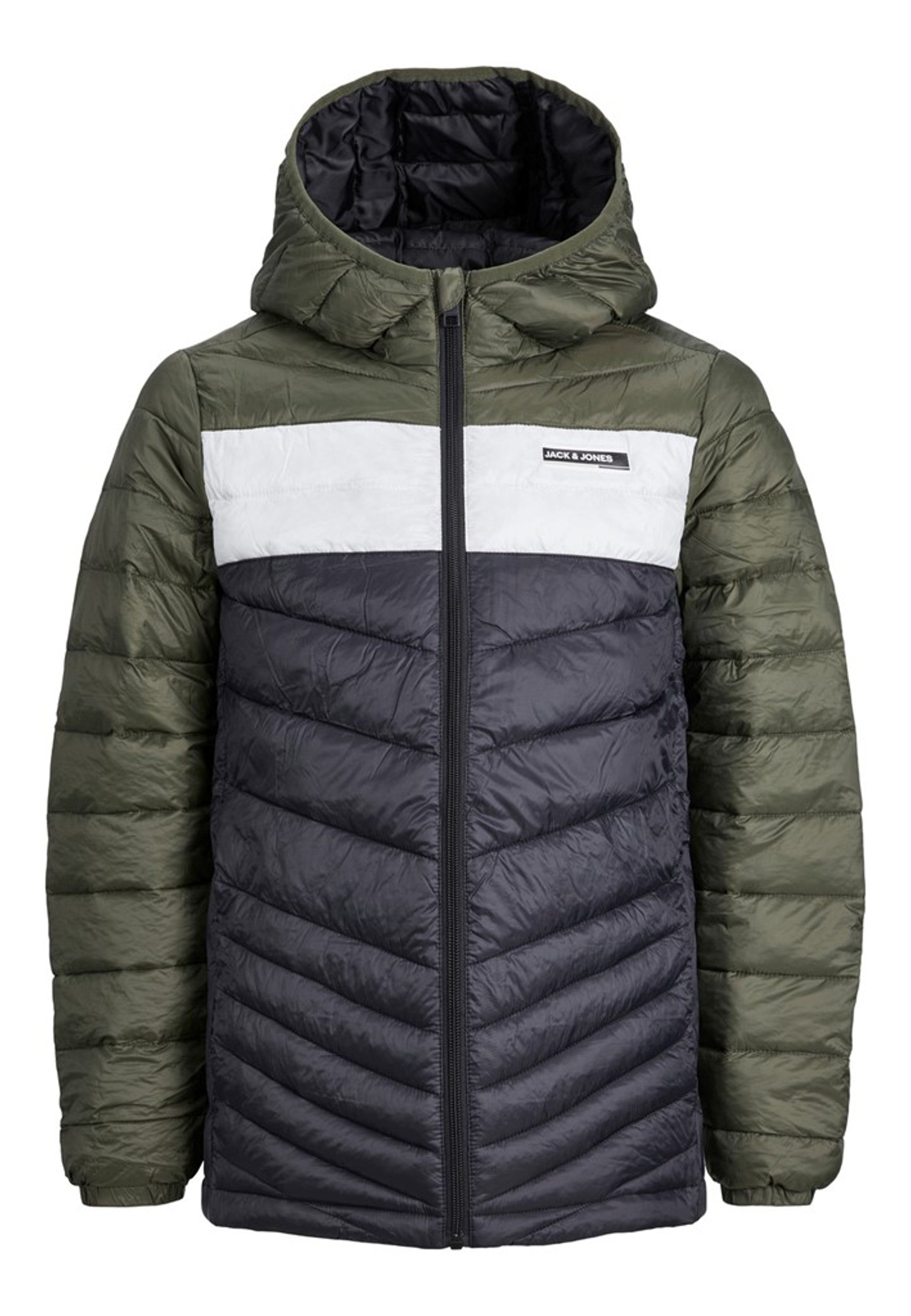 Giubbotto Jack & Jones Junior Verde piumino 12236518 /Rosin JACK & JONES JUNIOR 