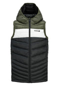 Gilet Jack & Jones Junior Verde Nero piumino 12236540 /Rosin JACK & JONES JUNIOR 