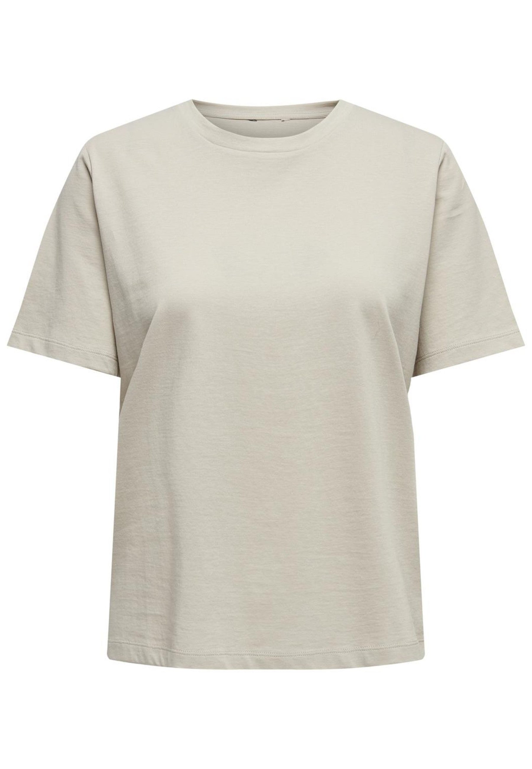 T-Shirt Only Beige manica corta 15270390 /Silver Lining ONLY 