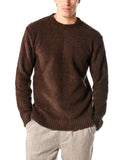 Maglia Block Eleven Marrone in bouclè 13BITETTO MORO BLOCK ELEVEN 
