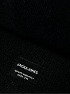 Berretto Jack & Jones Dna Nero in maglia 12092815 /Black JACK & JONES 