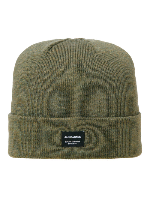 Berretto Jack & Jones Dna Verde in maglia 12092815 /Dusty Olive JACK & JONES 