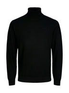 Dolcevita Jack & Jones Merino Nero 12216829 /Black JACK & JONES 