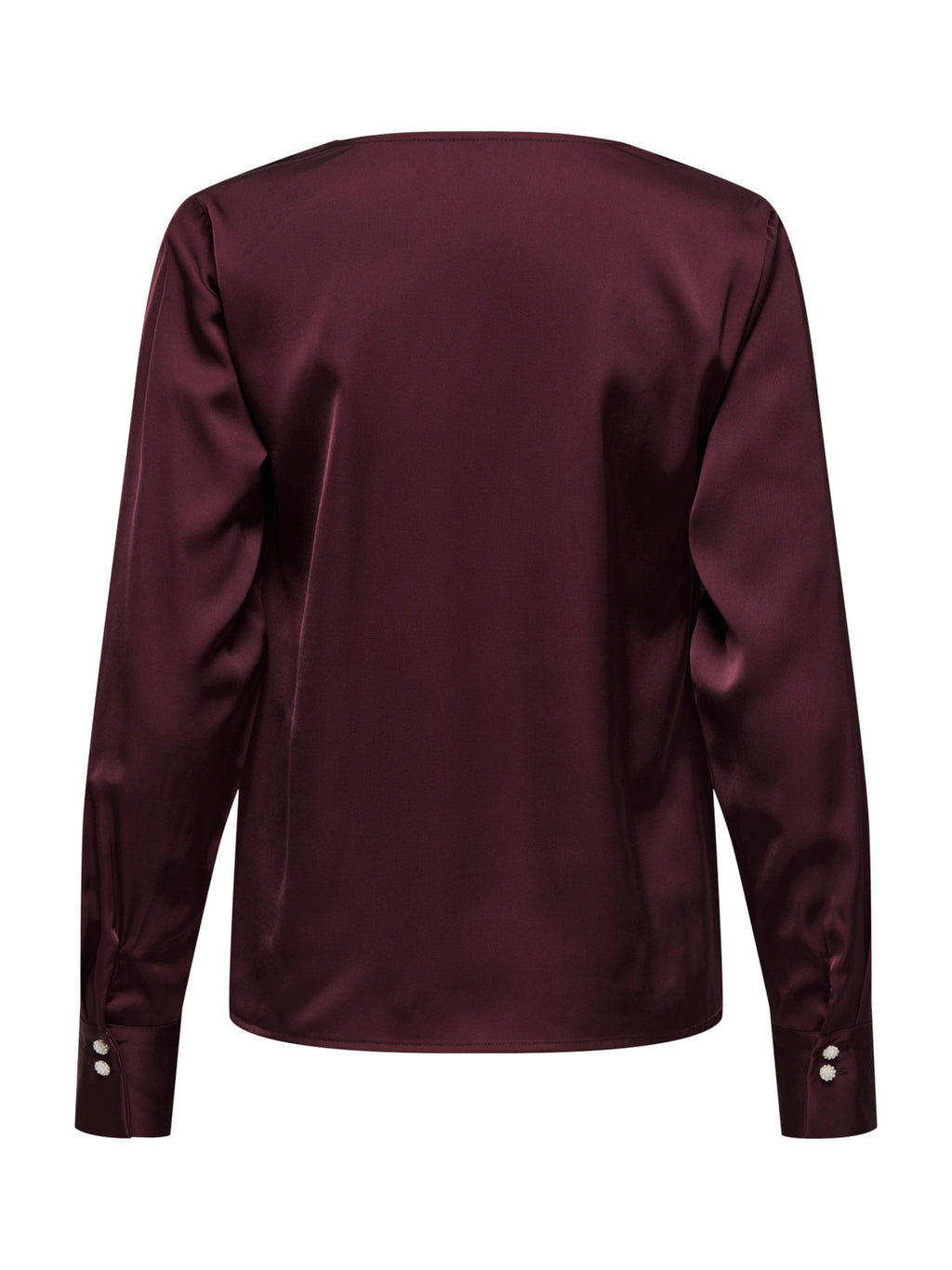 Blusa Only Mika Vinaccia scollo a V 15361191 /Decadent Chocolate ONLY 