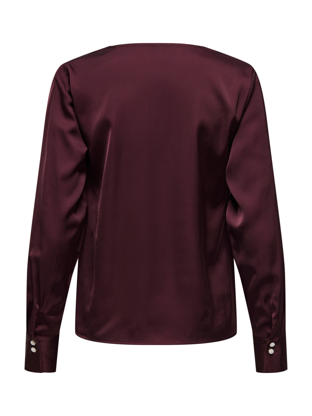 Blusa Only Mika Vinaccia scollo a V 15361191 /Decadent Chocolate ONLY 