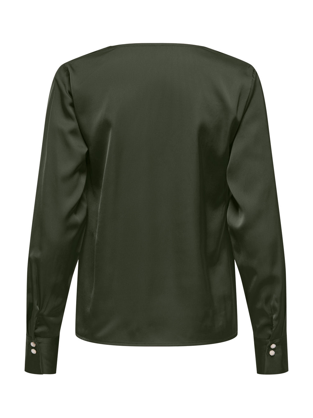 Blusa Only Mika Verde scollo a V 15361191 /Kambaba ONLY 