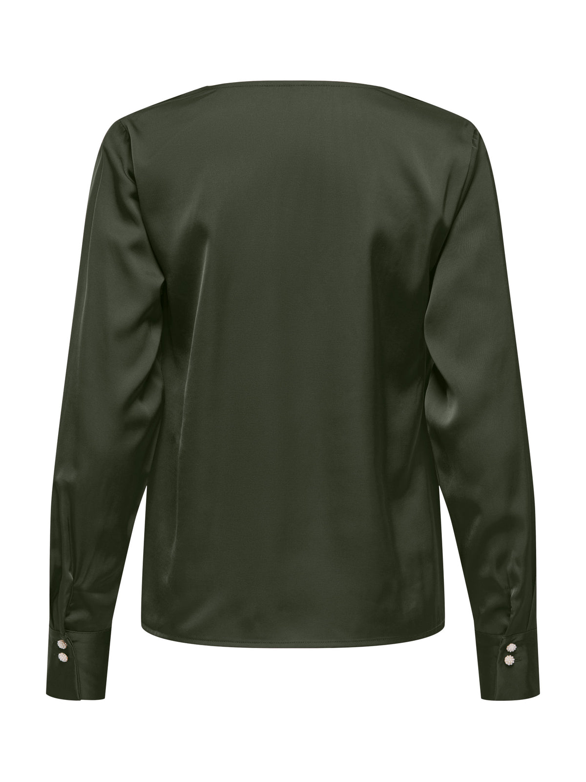 Blusa Only Mika Verde scollo a V 15361191 /Kambaba ONLY 