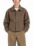 Cappotto Berna Marrone cropped rescato 262039 MORO BERNA 