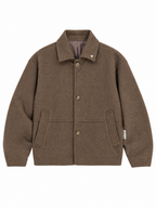 Cappotto Berna Marrone cropped rescato 262039 MORO BERNA 