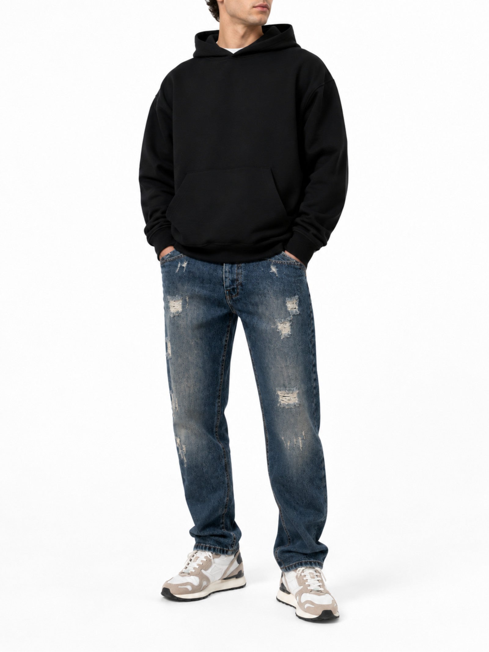 Felpa Berna Nera cropped 262070 NERO BERNA 