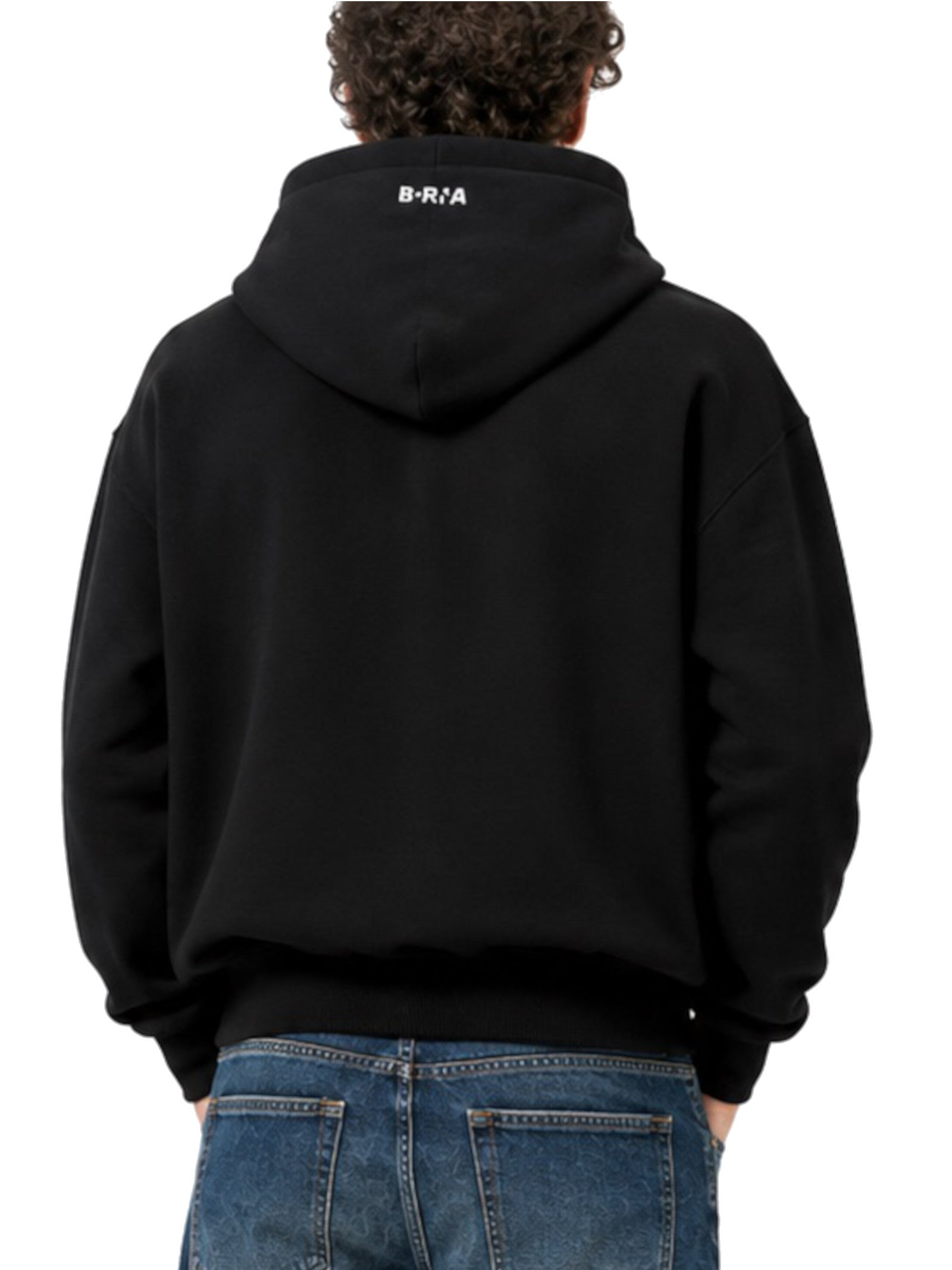 Felpa Berna Nera cropped 262070 NERO BERNA 