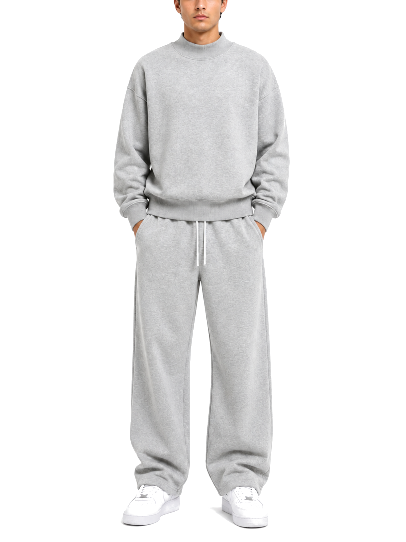 felpa lupetto Berna Grigio  cropped 262073 GRIGIO BERNA 