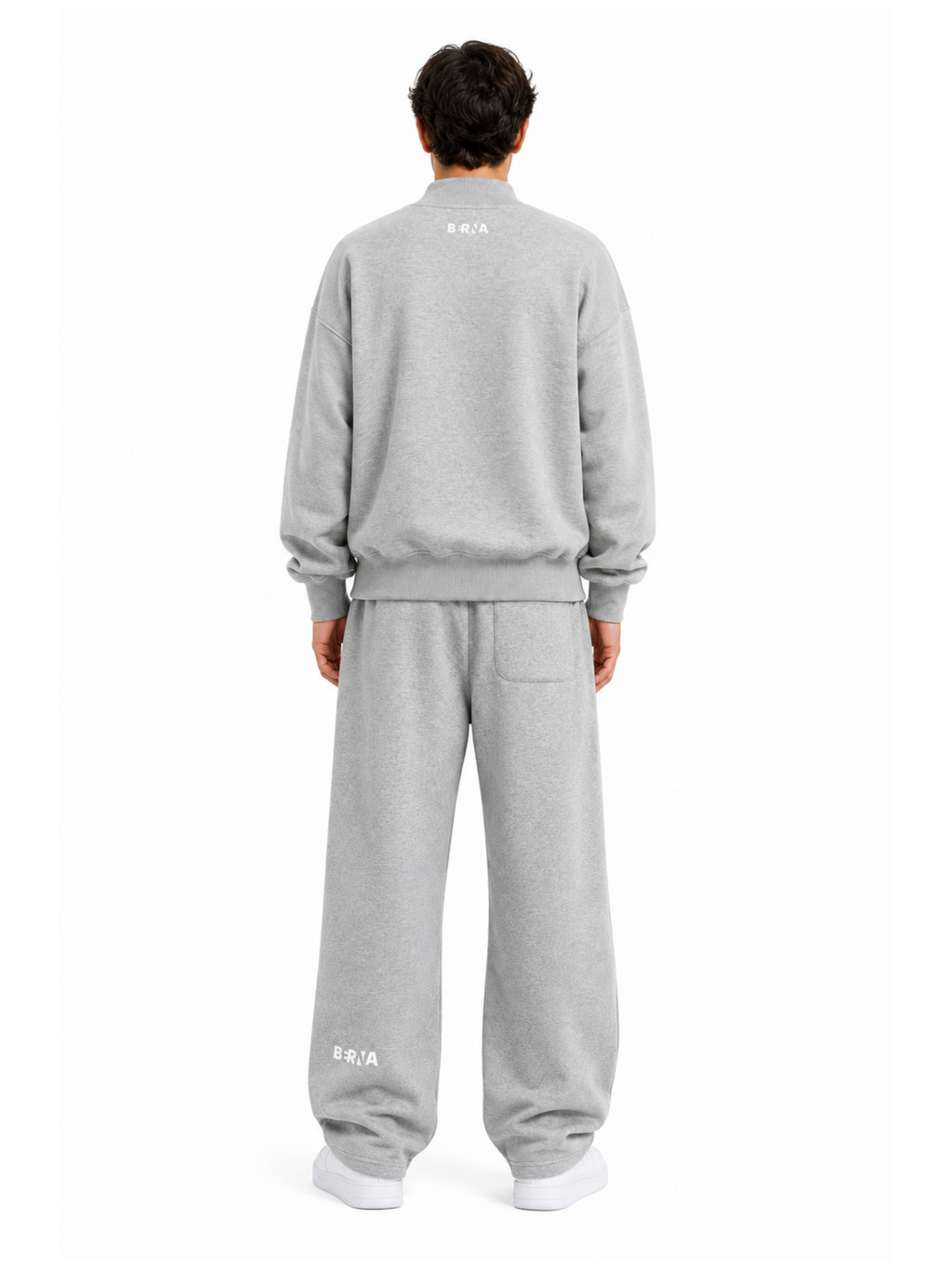 felpa lupetto Berna Grigio  cropped 262073 GRIGIO BERNA 