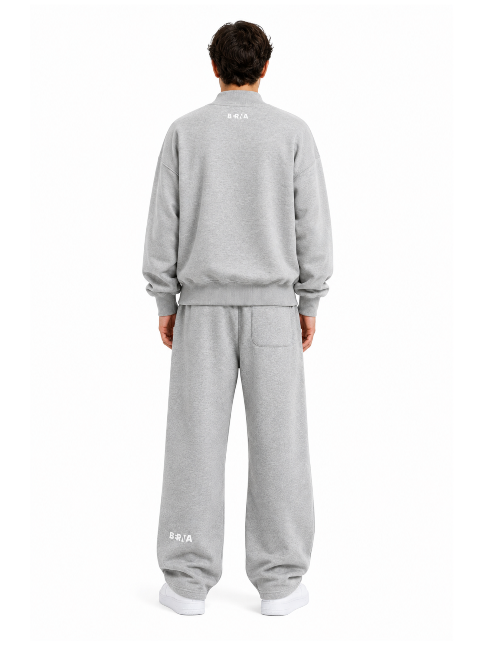 felpa lupetto Berna Grigio  cropped 262073 GRIGIO BERNA 