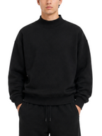 Felpa lupetto Berna Nero cropped 262073 NERO BERNA 