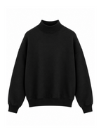 Felpa lupetto Berna Nero cropped 262073 NERO BERNA 