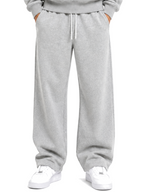 Pantalone Grigio felpa Berna palazzo 262075 GRIGIO BERNA 