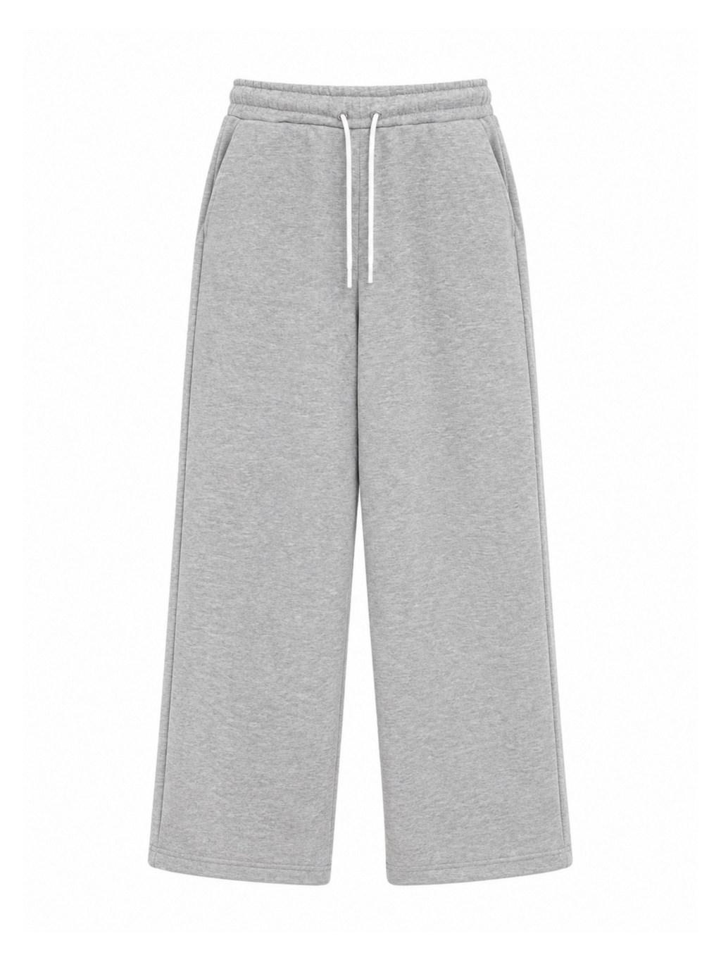 Pantalone Grigio felpa Berna palazzo 262075 GRIGIO BERNA 