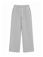 Pantalone Grigio felpa Berna palazzo 262075 GRIGIO BERNA 
