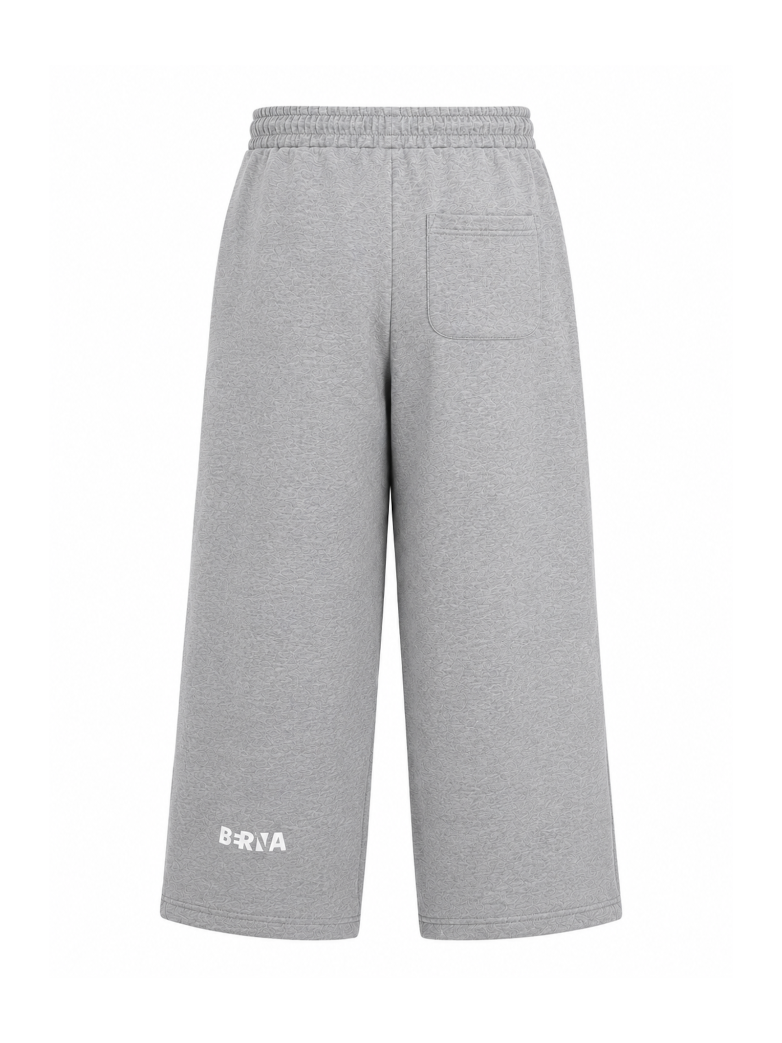 Pantalone Grigio felpa Berna palazzo 262075 GRIGIO BERNA 