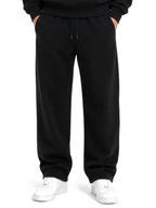 Pantalone Nero felpa Berna palazzo 262075 NERO BERNA 