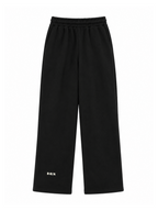 Pantalone Nero felpa Berna palazzo 262075 NERO BERNA 