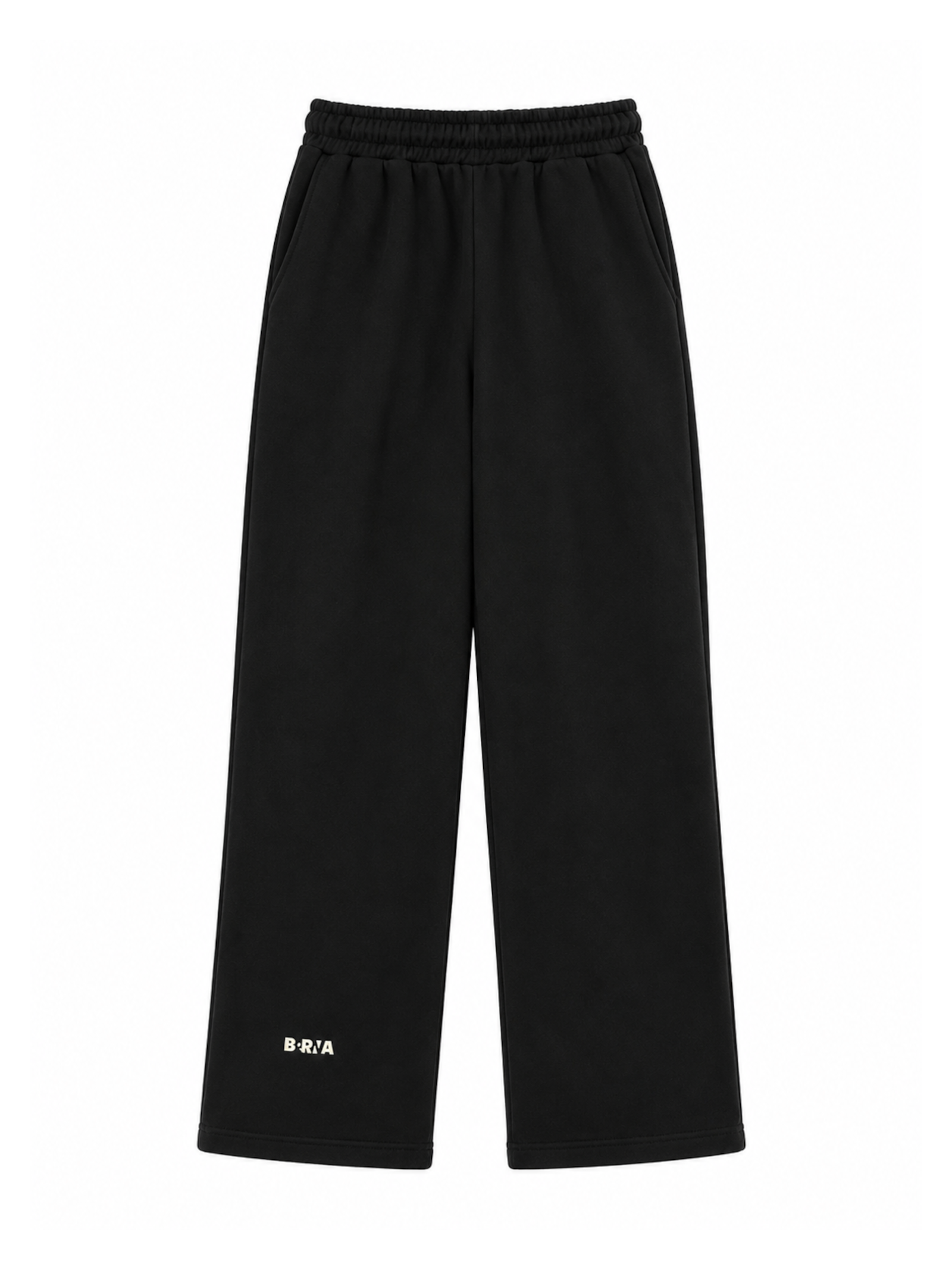 Pantalone Nero felpa Berna palazzo 262075 NERO BERNA 