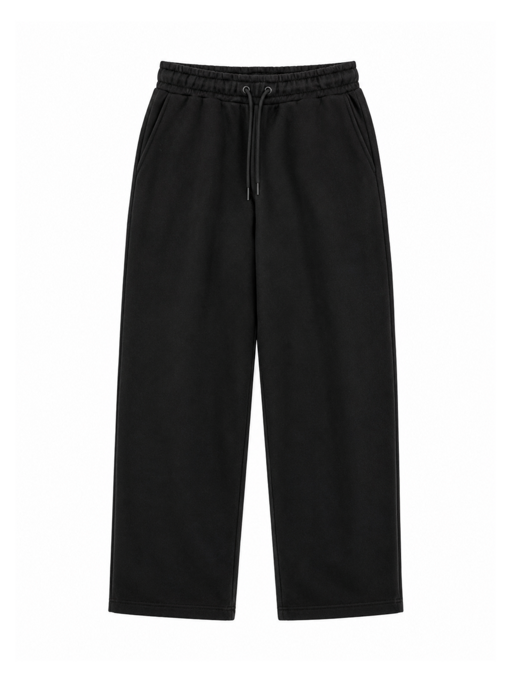 Pantalone Nero felpa Berna palazzo 262075 NERO BERNA 
