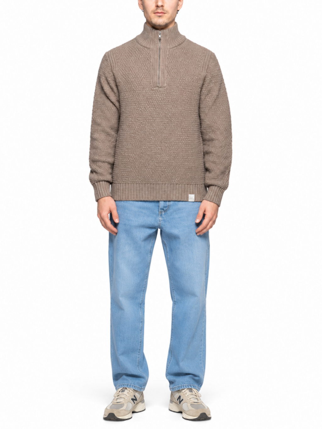Maglia Block Eleven Corda mezza zip 01TARDELLI CORDA BLOCK ELEVEN 